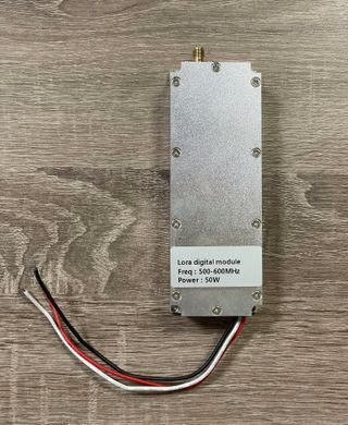 Усилительный модуль РЭБ GaN Anti Drone LNX-500M, 50W (500-600MHz) LoRa Digital, с циркулятором