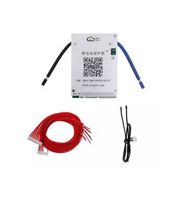 Контролер BMS 80A для акумуляторів LiFePO4/Li-ion/LTO JK-BD6A20S8P, плата захисту АКБ, JIKONG