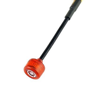 Антенна RHCP 5.8G Rush Cherry II 110mm 1.8Dbi, SMA-Male прямой, красная, для FPV дронов
