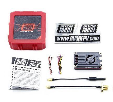 Відеопередавач для FPV дронів RUSHFPV Rush Max SOLO 48CH 2.5W, 5.8G, 15грам