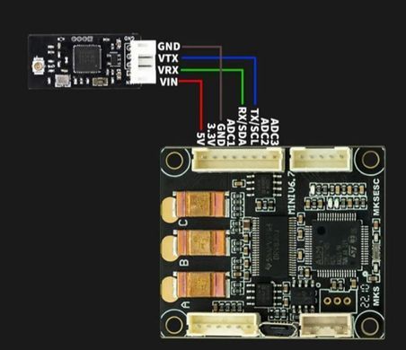 Bluetooth модуль Makerbase MKS ESC_BT V1.0 2.4GHz, NRF51, для VESC 4/6/75 и электроскейтов