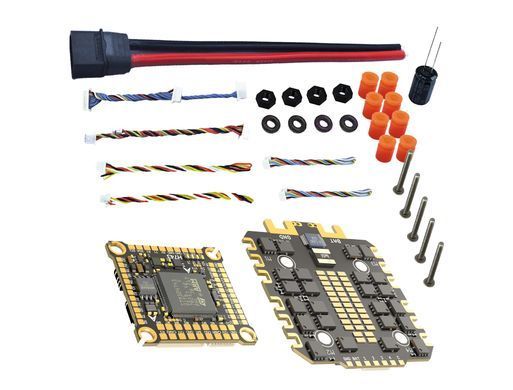 Стек FC&ESC DakeFPV H743 3&ndash;8S 30&times;30, 4in1 ESC 120A, Betaflight/Ardupilot, для великих дронів