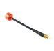 Антенна RHCP 5.8G Rush Cherry II 110mm 1.8Dbi, SMA-Male прямой, красная, для FPV дронов