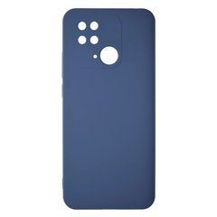 Чохол для телефону Xiaomi Redmi 10C, синій, силікон+пластик