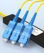 Сплиттер оптический 1x2 SC UPC cone splitter, одномодовый, низкие потери, для FTTH/сетей PON