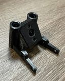 Хвостовой крепеж антенны для рамы Mark4, для антенны SMA+ELRS, 3D печать