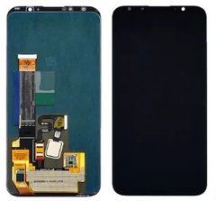 Дисплей Meizu 16 plus модуль в зборі з тачскріном, чорний, без рамки