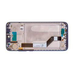 Дисплей Xiaomi Redmi Note 7 модуль в зборі з тачскріном і рамкою, синій, High Copy, з рамкою