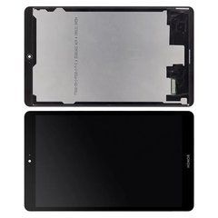 Дисплей Huawei Honor Pad 5 8 модуль в сборе с тачскрином, черный, High Copy, без рамки