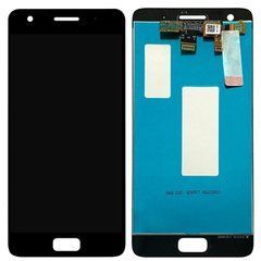Дисплей Lenovo Zuk Z2 (Z2131) модуль в зборі з тачскріном, чорний, без рамки