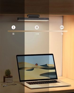 Світильник-лампа Baseus Magnetic LED, акумуляторна, магнітна, сенсорне керування, для шафи та кухні