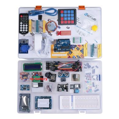 Набор начинающего ELEGOO UNO R3 Project Most Complete Starter Kit, тренировочная плата-конструктор