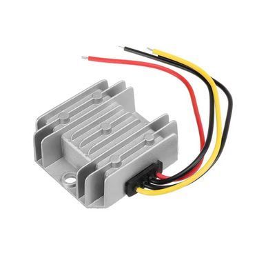 Понижающий преобразователь DC 24V to 12V 15A, с радиатором, для радиоаппаратуры, RCNUN