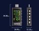 Тестер USB Type-C Keweisi KWS-X1, мультиметр, амперметр, вольтметр, 4&ndash;30V, 12A, PD 280W, для измерений