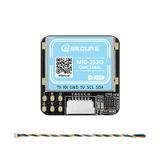 GPS модуль для дрона SEQURE M10-252Q GNSS, 25x25x8.2mm, 12 грам, компас QMC5883L
