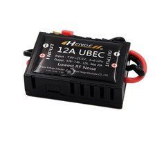 Регулятор живлення HENGE UBEC 12A XT60 2-6S понижуючий 7-25.5V TO 5V 6V 7.4V, Lowest RF Noise