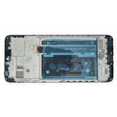 Дисплей ZTE Blade V30 VITA (ZTE 8030) модуль в сборе с тачскрином и рамкой, Original PRC, черный, Original PRC, с рамкой