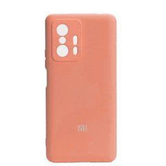 Чохол для телефону Xiaomi 11T силікон, персиковий