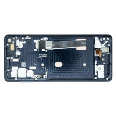 Motorola XT2063 Moto Edge модуль в сборе с тачскрином, черный, Original PRC, Original PRC, с рамкой