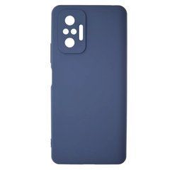 Чохол для телефону Xiaomi Redmi Note 11 4G синій, силікон+пластик, cover full