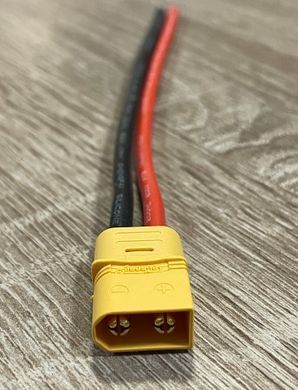 Конектор XT60 Male з кабелем 12AWG 20см