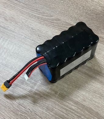 Батарейная сборка 6S3P 12000mAh 120A 22.2V на элементах 21700 Samsung 40T, XT60, вертикальная
