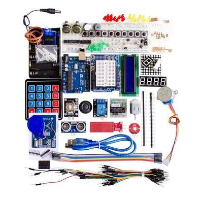 Набір початківця Arduino Uno R3 Starter Kit, ATmega16U2 + Mega328P, тренувальний конструктор