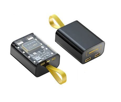 Корпус-павербанк под аккумуляторы 18650x3, USB-A/Type-C, индикатор, для самостоятельной сборки