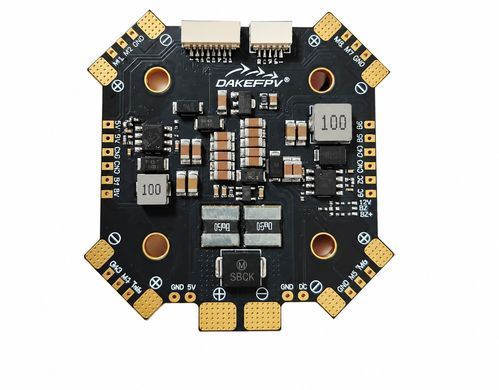 Контролер розведення живлення DAKEFPV PDB 12S, для ESC 100/120A, з датчиком струму