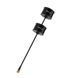 Антенна 1.3G RHCP GEPRC SOMA DUAL 170+80mm 3.26Dbi, SMA-Male прямой, черная, для FPV дронов