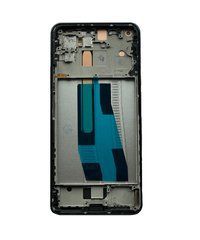 Дисплей Xiaomi Mi 11 Lite модуль в зборі з тачскріном та рамкою, OLED, чорний, High Copy, з рамкою