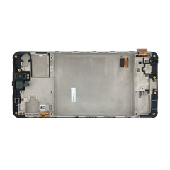 Дисплей Samsung M317 Galaxy M31s модуль в сборе с тачскрином, черный, с рамкой, Original # GH81-13736A, Original, с рамкой