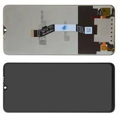 Дисплей Xiaomi Redmi Note 8 Pro модуль в сборе с тачскрином, черный, Original (пер.стекло), Original PRC, без рамки