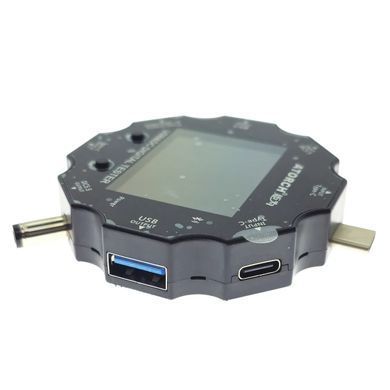 Тестер USB ATORCH UD18 мультиметр вольтметр амперметр, USB/Type-C/DC, 18-в-1, BT, для измерений