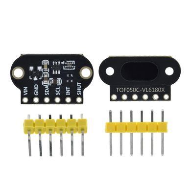 Датчик расстояния VL6180 ToF050C, лазерный дальномер 50см, I2C, для ESP32 дронов робототехники