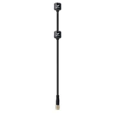 Антенна 5.8G LHCP HGLRC Hammer Dual 170mm 3.8Dbi, SMA-Male прямой, черная, для FPV дронов
