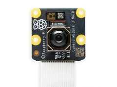 Камера для одноплатных ПК Raspberry Pi 3 NoIR, IMX708 12MP, CSI, 75&deg;, с автофокусом PDAF