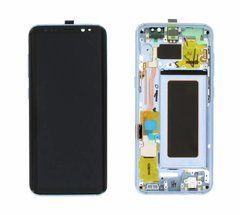 Дисплейний модуль для телефону Samsung G950F Galaxy S8 з рамкою # GH97-20457D в зборі з тачскріном б, з рамкою