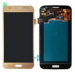 Дисплей Samsung J500H / DS Galaxy J5 TFT HC модуль в зборі з тачскріном, золотистий, High Copy, без рамки