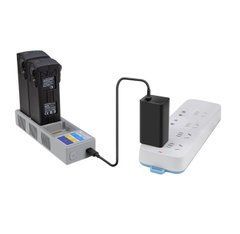 Зарядний хаб для DJI Mavic 3 charging hub 65W з дисплеєм і USB-кабелем, для зарядки акумуляторів