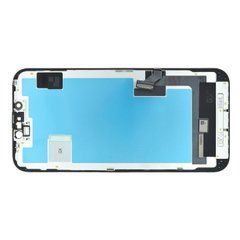 Дисплей iPhone 14 модуль в сборе с тачскрином и рамкой, OLED GX, черный, High Copy, с рамкой