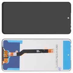 Дисплей Tecno Pova 2 модуль в зборі з тачскріном, чорний, High Copy, без рамки