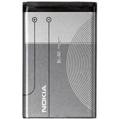 Акумуляторна батарея BL-5C для мобільного телефону Nokia 1100, 1101, 1110, 1280, 1600, 1616, 202 та, Copy
