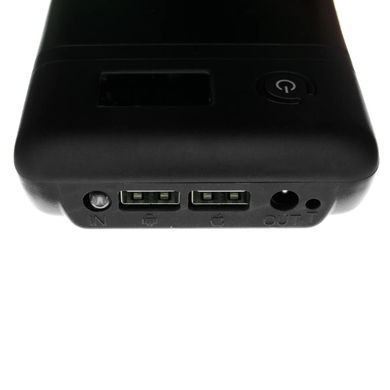 Корпус-павербанк под аккумуляторы 18650x6, USB-A/Type-C, DC 3.7-12V, индикатор, для самостоятельной сборки