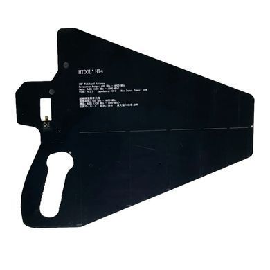 Антенна UWB 400-4Ghz 8dBi HT4, SMA-Male, направлена, логопериодическая для анализаторов спектра