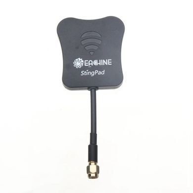 Панельна спрямована антена 5.8G Eachine StingPad 16Dbi, SMA-Male, лінійна поляризація, для FPV дронів