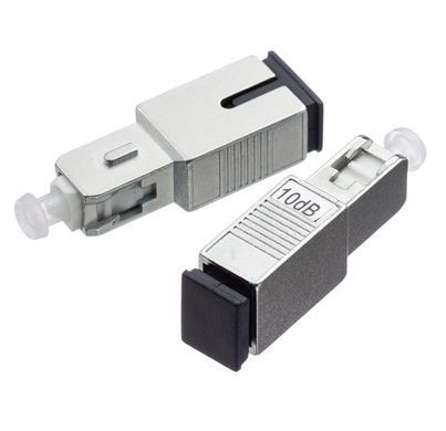 Атенюатор оптичний SC/UPC 10dB, одномодовий, з&rsquo;єднувач SC Female to SC Male для оптоволоконної лінії