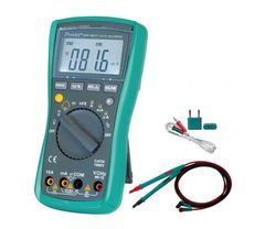 Мультиметр Pro'sKit MT-1820N цифровий, True RMS, NCV, USB, вимірювання температури, частоти та ємності