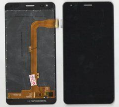 Дисплей WILEYFOX SPARK X модуль в зборі з тачскріном, чорний, без рамки