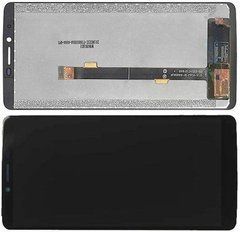 Дисплей Oukitel K8, модуль в зборі з тачскріном, чорний, High Copy, без рамки